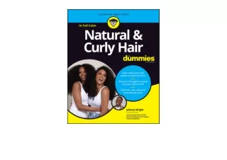 PDF read online Natural  and  Curly Hair For Dummies for ipad
