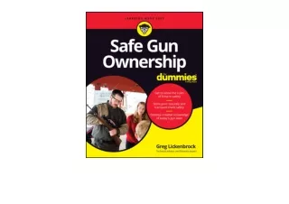 Download Safe Gun Ownership For Dummies free acces