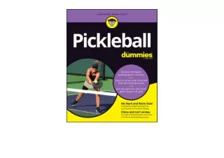PDF read online Pickleball For Dummies for android