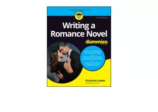 Kindle online PDF Writing a Romance Novel For Dummies For Dummies Language  and