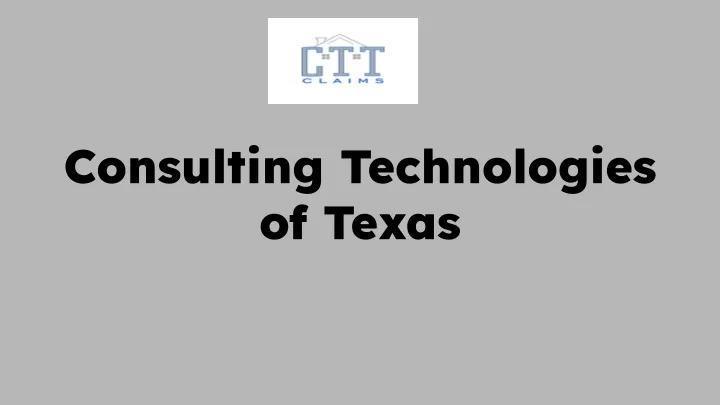 consulting technologies of texas