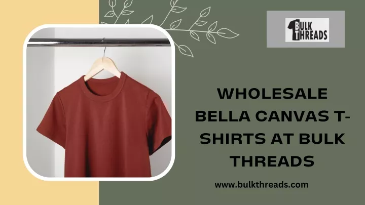 wholesale bella canvas t shirts at bulk threads