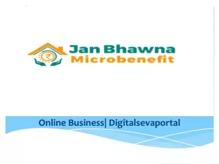 Online Business| Digitalsevaportal