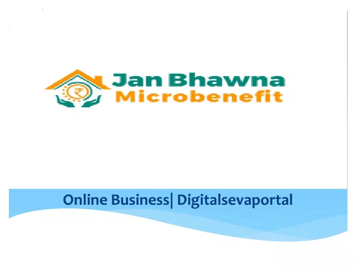 online business digitalsevaportal
