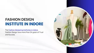 Fashion Design Institute in Indore