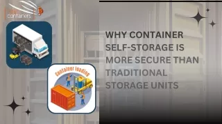 Why Container Self-Storage is More Secure than Traditional Storage Units