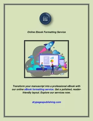 Online Ebook Formatting Service