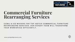 Call Us Now for Commercial Furniture Rearranging Services