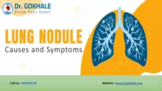 Lung Nodule Causes and Symptoms | Dr Gokhale