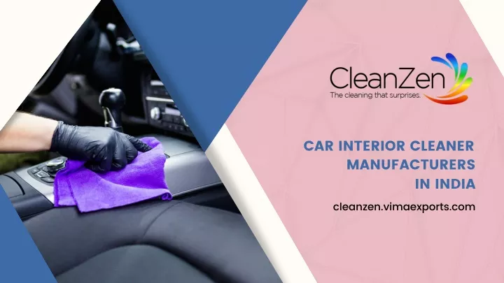car interior cleaner manufacturers