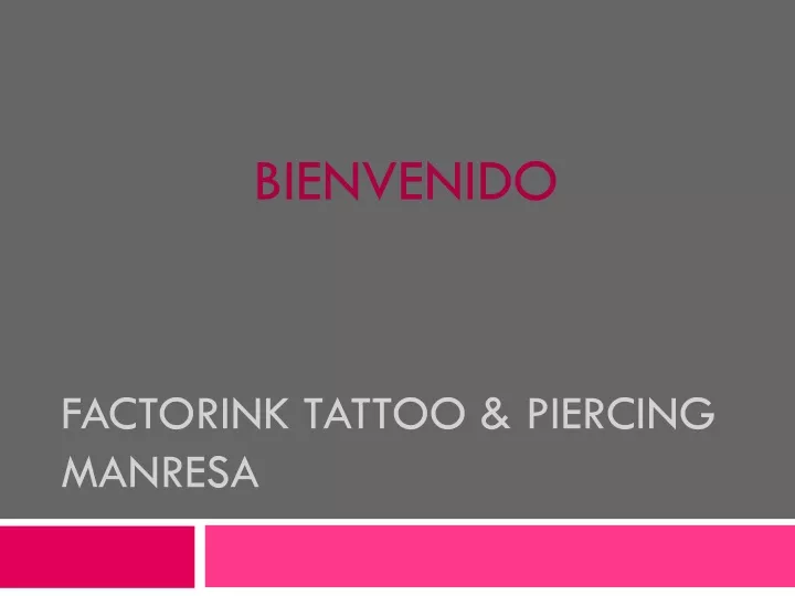factorink tattoo piercing manresa