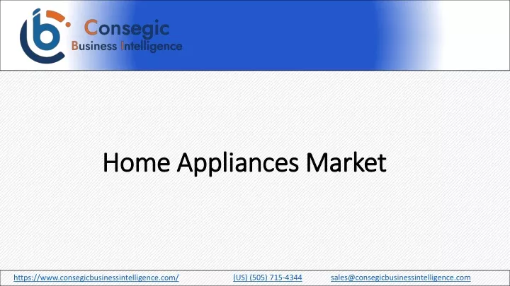 home appliances market