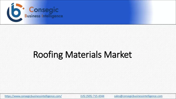 roofing materials market