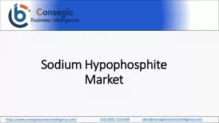 sodium hypophosphite market