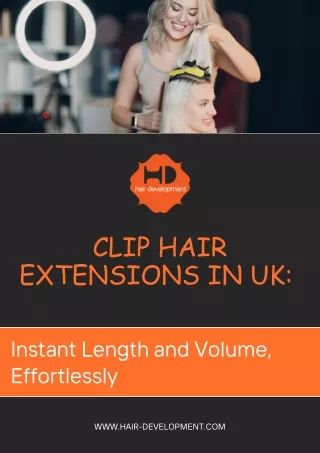 Clip Hair Extensions in UK