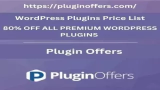 Ultimate of WordPress Plugins Price List with Exclusive Offers-