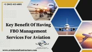 Key Benefit Of Having FBO Management Services For Aviation