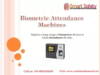 Biometric Attendance Machines