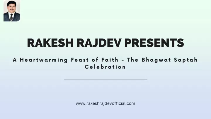 rakesh rajdev presents