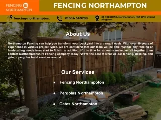 Fencing Northampton