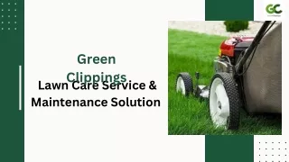 Full Service Lawn Care & Maintenance Solution - Green Clippings