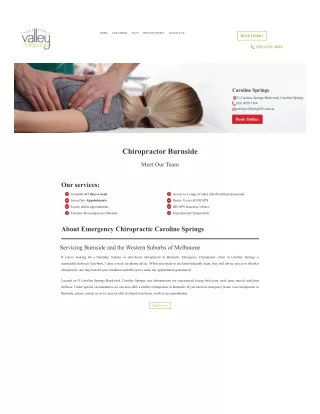 Burnside Chiropractor | After Hours Chiropractor | Emergency Chiropractor