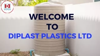 Your Reliable Plastic Water Tank Manufacturer