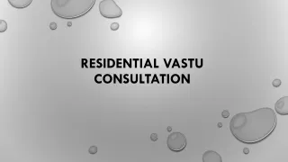 residential vastu consultation