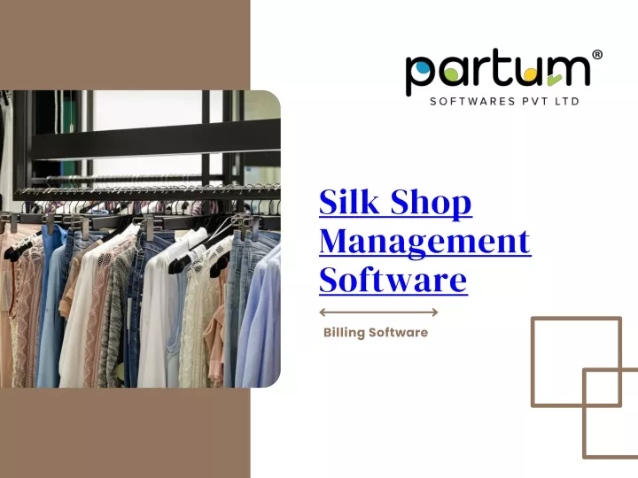 silk shop management software
