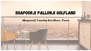 Shapoorji Pallonji GolfLand, Pune Brochure