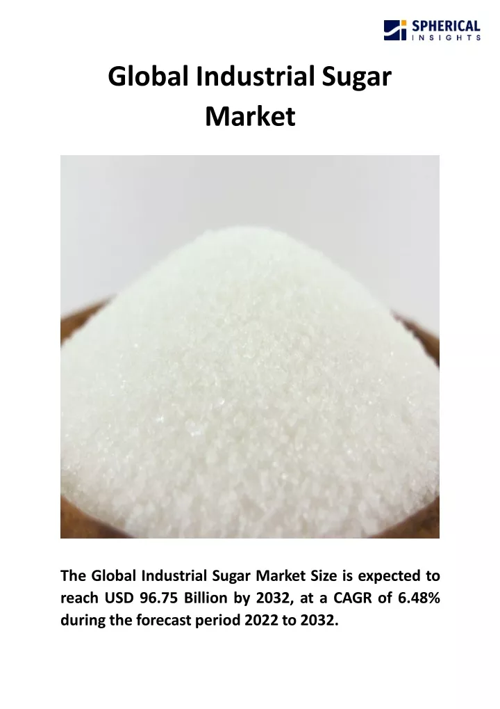 global industrial sugar market
