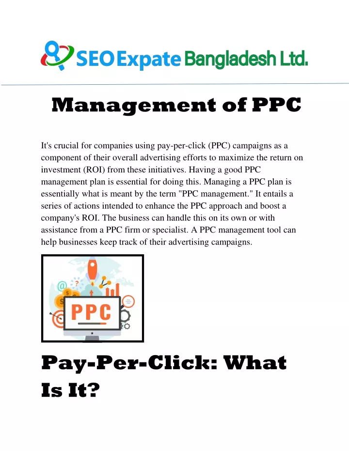 management of ppc