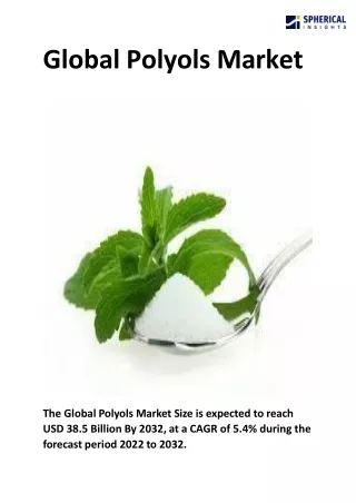 global polyols market