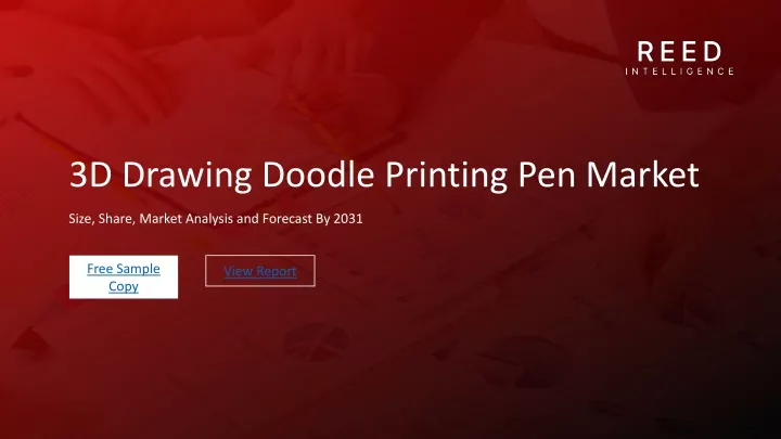 3d drawing doodle printing pen market