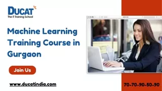 Pdf of Machine Learning Training Course in Gurgaon