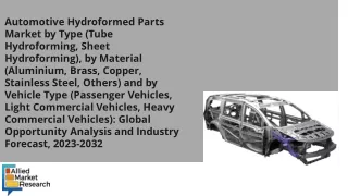 Automotive Hydroformed Parts Market Worth Observing Growth