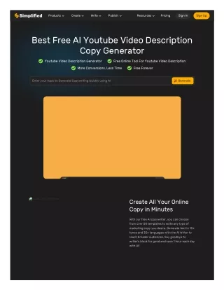 YouTube Video Description Generator: Boost Your Channel's Success