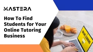 Tutor business