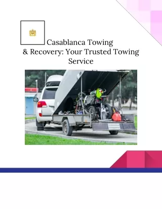 Casablanca Towing & Recovery Service
