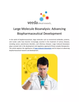 Large Molecule Bioanalysis