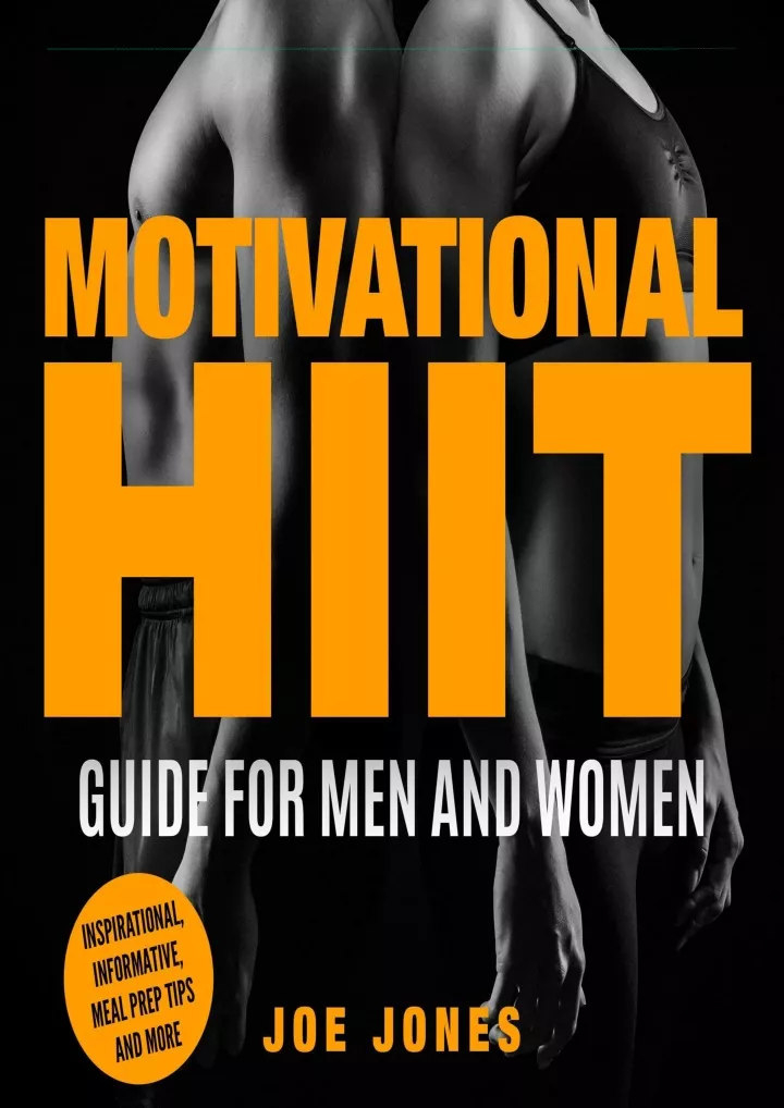 motivational hiit guide for men and women