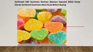 Earthmed CBD Gummies