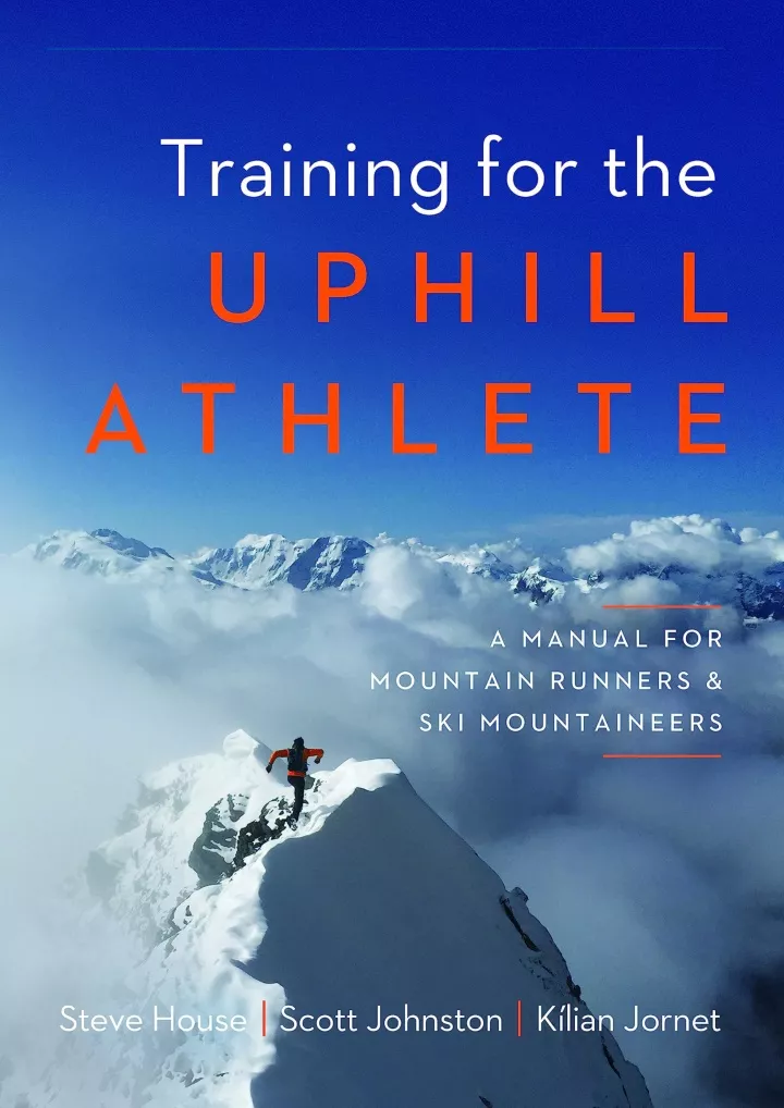 training for the uphill athlete a manual