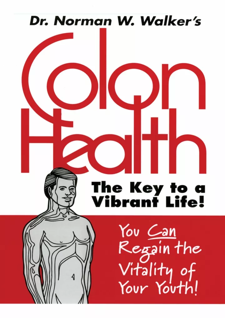 colon health key to vibrant life download