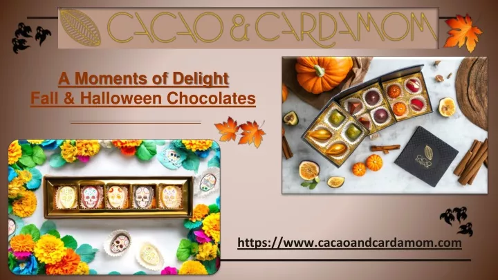 a moments of delight fall halloween chocolates