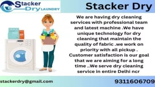 Dry Cleaning Service In Dwarka