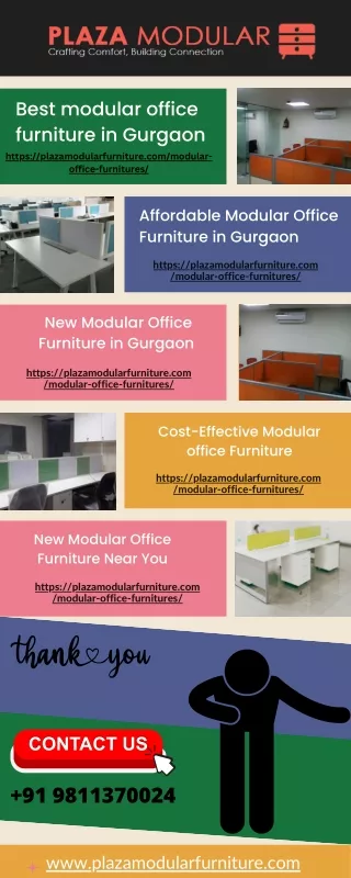 Affordable Modular Office Furniture in Gurgaon