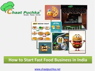 How to Start Fast Food Business in India - Chaat Puchka