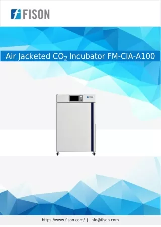 Air-Jacketed-CO_sub_2__sub_-Incubator-FM-CIA-A100