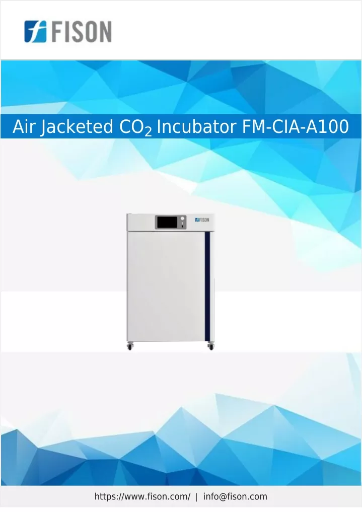 air jacketed co incubator fm cia a100 2
